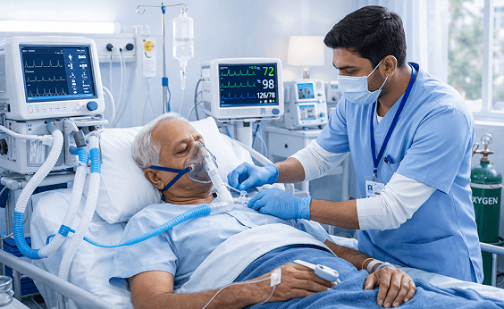 ICU & Ventilator Support at Home
